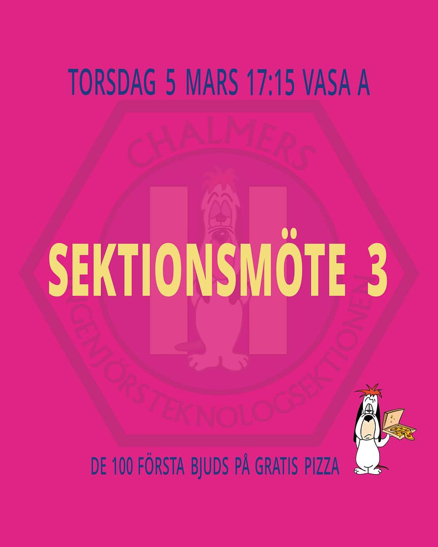Sektionsmöte 3