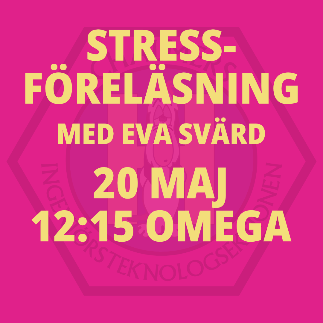 Stressföreläsning med Eva Svärd